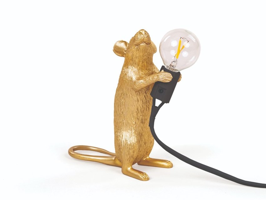 MOUSE LAMP GOLD - step 