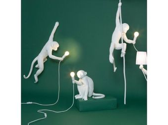 MONKEY LAMP - a parete 