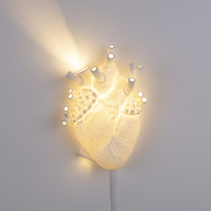 HEART LAMP - lampada da parete 