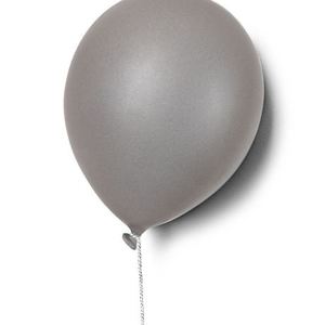 BALLOONS grigio opaco