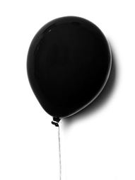 BALLOONS nero opaco 